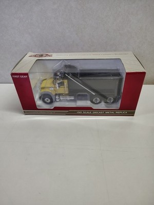2008 First Gear Mack Granite MP Dump Truck 1/50 Yellow 50-3130