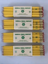 Lot of 4 - General Pencil Company Genuine Cedar General’s Badger 310 #2