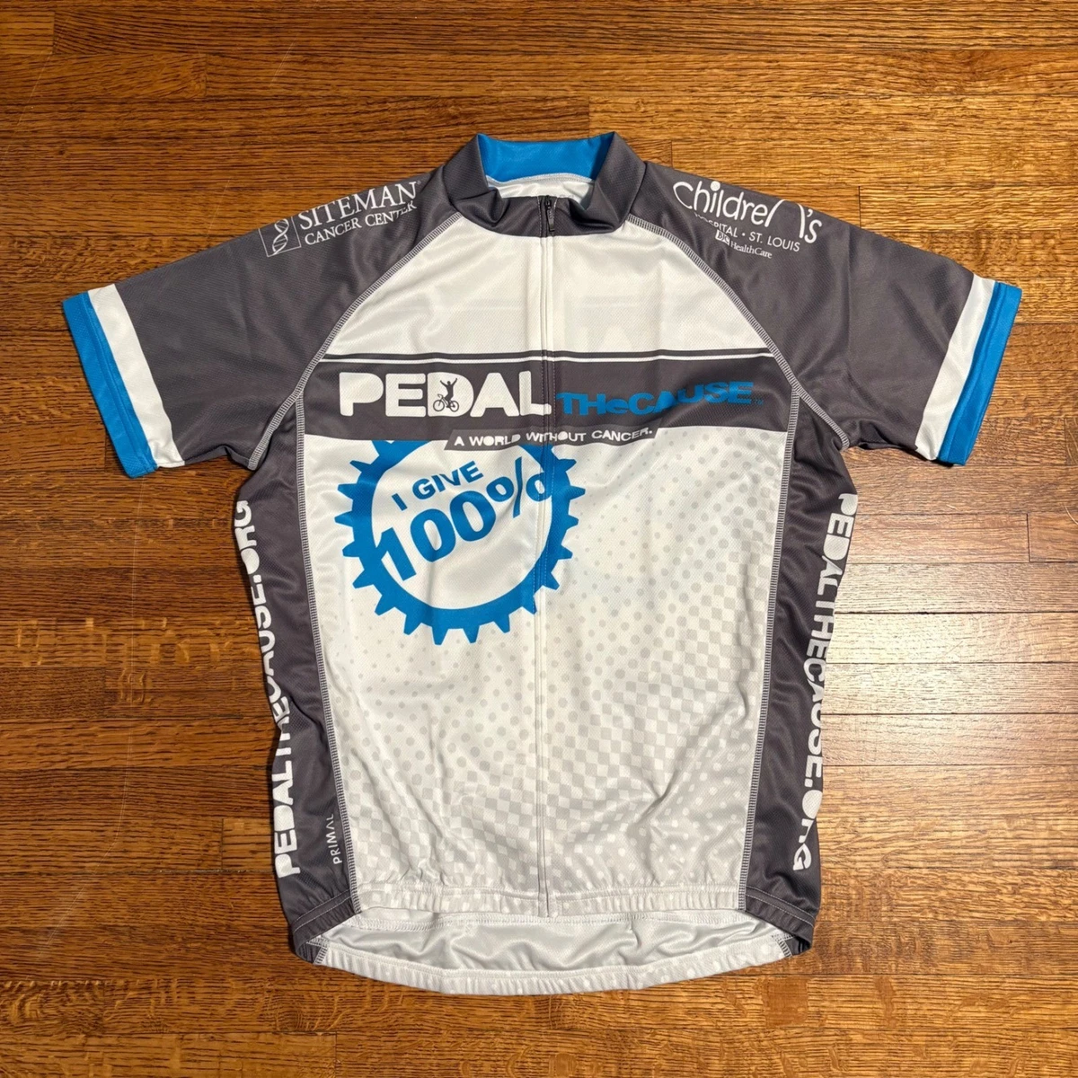 Maillot Cycliste Primal Homme - Longmont Brewery Colorado - Manches Courtes Taille M