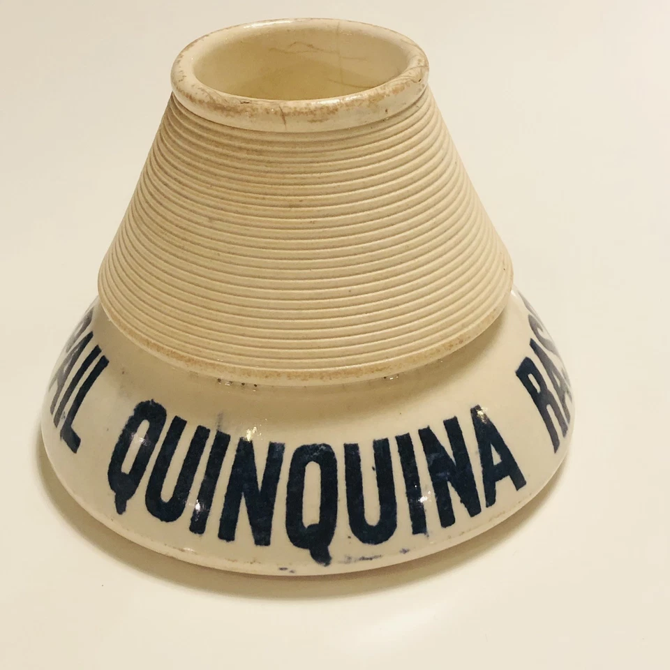 ANCIEN PYROGÉNE QUINQUINA RASPAIL PORTE ALLUMETTES BISTROT Vintage - Photo 2/4