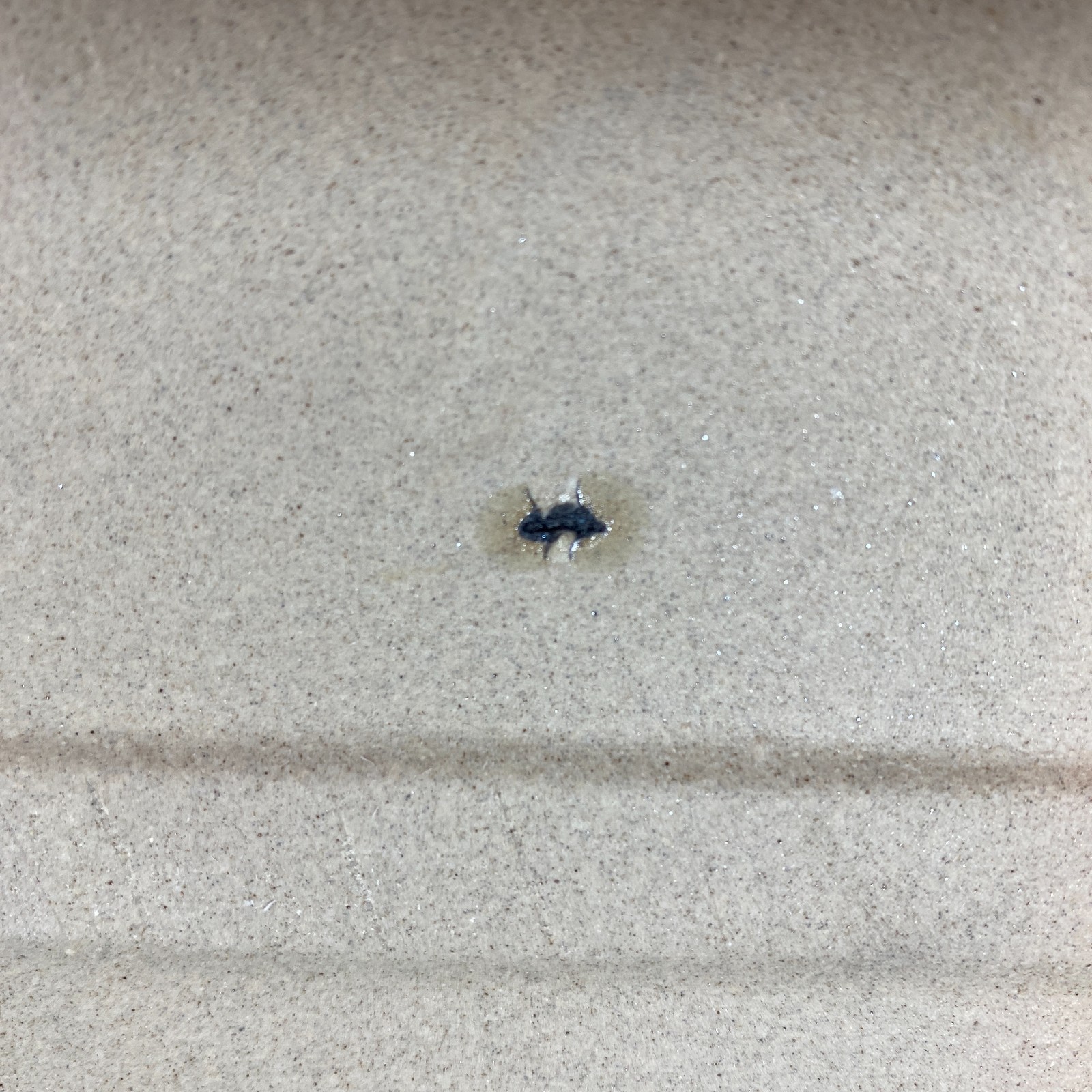 Pampered Chef Rectangular Stone 9x13 Baker New w/Box + rack small mark on bottom