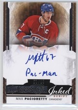 2015-16 Upper Deck Premier Inked Script 20/25 Max Pacioretty #IN-MP Auto 2a8