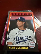 2024 Topps Heritage High Number – #530 Tyler Glasnow – Los Angeles Dodgers
