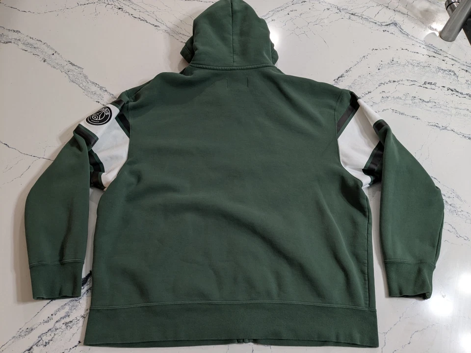 Nike Jordan Marca X PSG Paris Saint Germain Chándal 2XL Verde Fútbol Sudadera con Capucha Foto 3 de 4