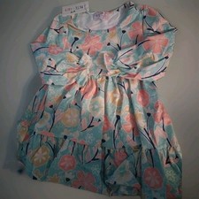 Floral Long Sleeve Dress with Ruffle Hem