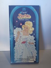 1984 Crystal Barbie Paper Doll - 14 Piece Wardrobe - NIB w/ Plastic Cover 