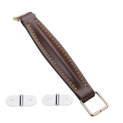 Guitar Leather Handle With Fitting For Marshall Amp AS50D AS100D Coffee H