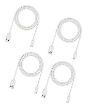 4x Micro Data  Fast Charging Phone Cable 6ft USB 2.0 A Male to Micro B Male 4pc