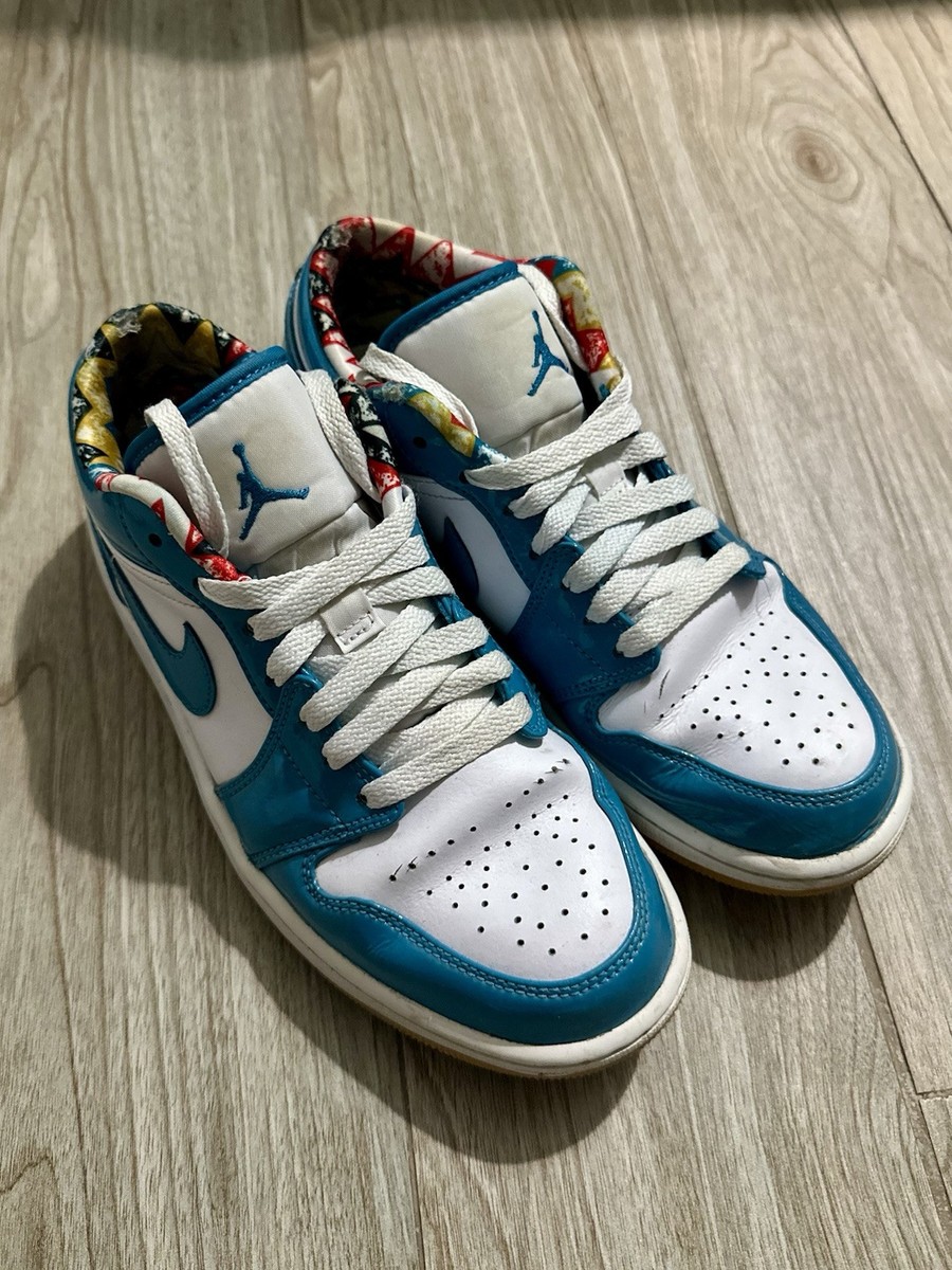 Air Jordan 1 Low SE Barcelona - Cyber Teal | eBay display picture 1
