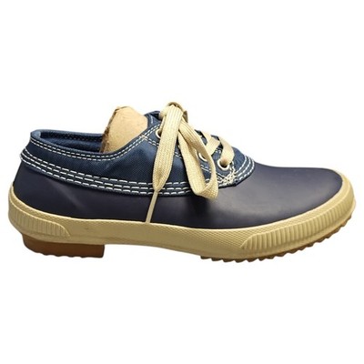 London Fog Tideway Duck Shoes Womens US 6 Multi Waterproof Cuban Heel QL6208