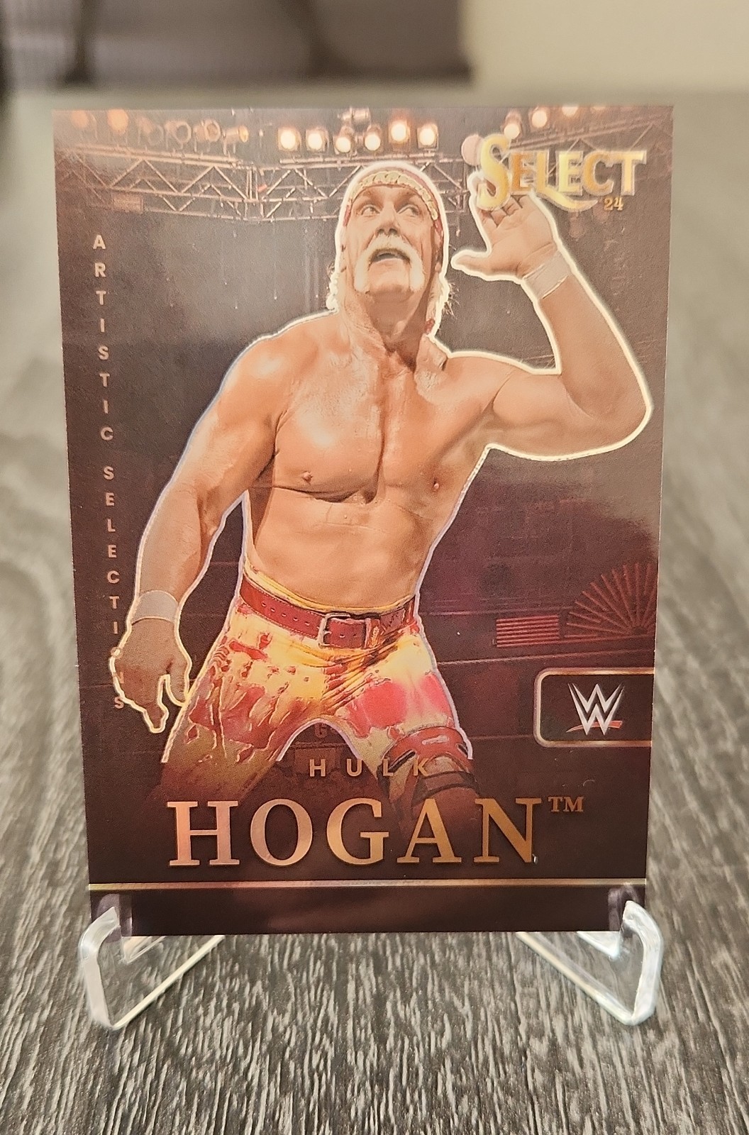 2024 Panini Select WWE - Artistic Selections Hulk Hogan #2 SSP