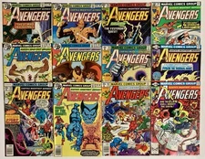 THE AVENGERS High Grade Lot Of 12 With *KEYS* Bronze Age Marvel Comics 1973-1981