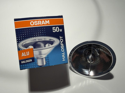 Osram Halospot 70, 50W, 12V, BA15d, 8°, NEU