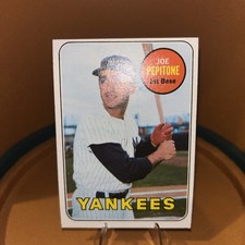 1969 Topps Joe Pepitone High # #589 EX