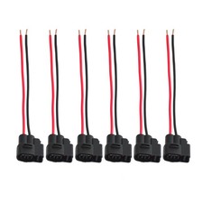 6x Ignition Coil Connector Pigtail For Toyota Supra 94-98 MR2 91-95 Celica 90-93
