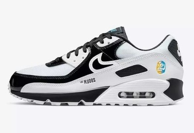 New Nike Air Max 90 SE Lucha Libre black and white men 's shoes DM6178-010 