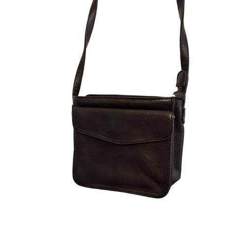Brown Crossbody Purse With Built-in Wallet - Picture 2 of 8