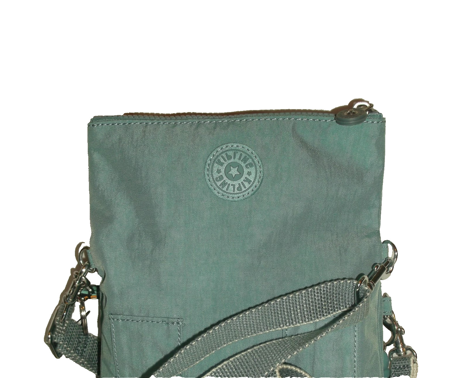 Kipling Live Light Blue Multi Function Wristlet C… - image 4