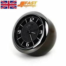 Car Interior Dashboard Clock Mini Luminous Analog Quartz Watch Time Clock Decor
