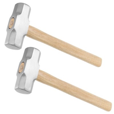 Mini Sledge Hammer 4 lbs Small Demolition Hammer Wood Handle 2 Pack Tool