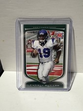 bowman draft picks 2009 tyrell sutton rookie card 179 northwestern football. rookie card picture