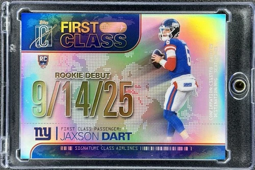 2025 Topps Signature Jaxson Dart Base (RAW)