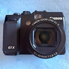 Canon PowerShot G1 X Compact Digital Camera Black 14.3MP 4x Optical Zoom