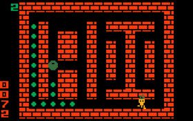 PETER THE PEA Mattel Intellivision videogame cartridge homebrew INTV box