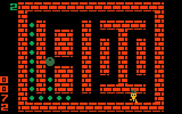 PETER THE PEA Mattel Intellivision videogame cartridge homebrew INTV box PACMAN - Image 2 of 4