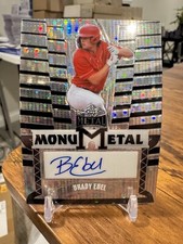 2024 Leaf Metal Baseball Brady Ebel Prospect RC Auto #/8 SSP🔥📈