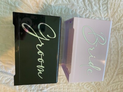 Bride and Groom Game Boxes (free ship)