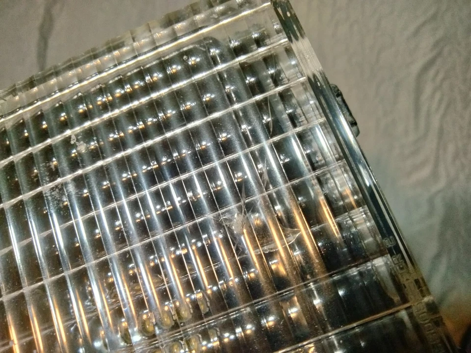 1983-1987 Chevy GMC C10 corpo quadrado grade dianteira luzes indicadoras de seta  - Imagem 4 de 4