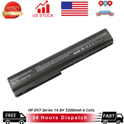 73Wh Laptop Battery For HP Pavilion DV7-1000 DV8-1000 HDX18T-1000 516355-001 Lap