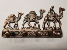 4 Hook Key Holder Wall Mounted Hooks Iron Rack Handmade