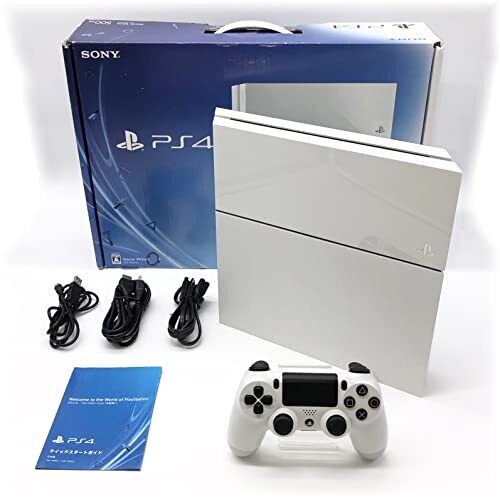 Sony PlayStation 4 PS4 CUH-1100AB02 500GB Glacier White SET Console w/o BOX