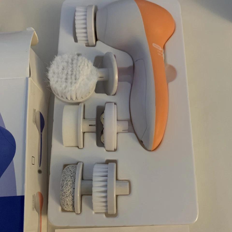 7合1电动面部清洁刷面部按摩器面部护肤水疗美容 — 第 2/4 张图片