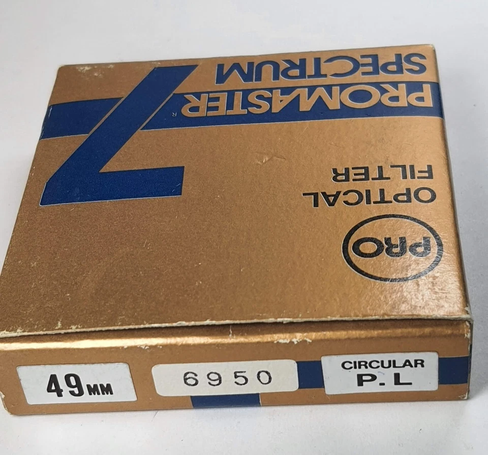 49mm Circular Polarizer CPL Glass Lens Filter P-CL 49 mm PL-C Japan E49 E-49 Pro - Image 4 of 4