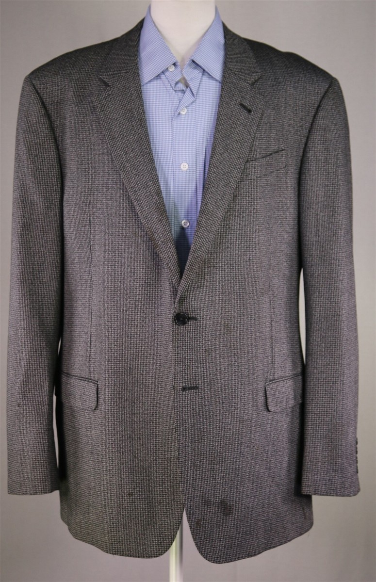 ジャケット Giorgio Armani Silk Blend Lined Blazer Giorgio Armani Red Cashmere and Silk Blazer, Suit Jacket