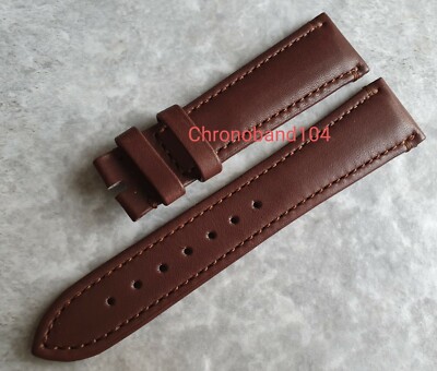 Genuine OEM Zenith 22/18mm Brown Calf Leather Watch Strap Band - UNUSED 