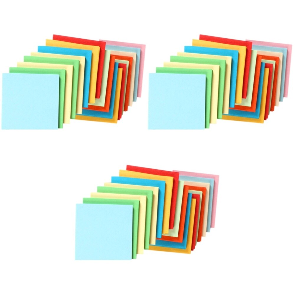 300 Sheets Double Sided Origami Paper Color Paper Kids Craft eBay