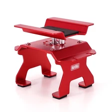 INJORA Aluminum RC Car Stand with Shock Holder for 1/24 1/18 RC Crawler SCX24 TR