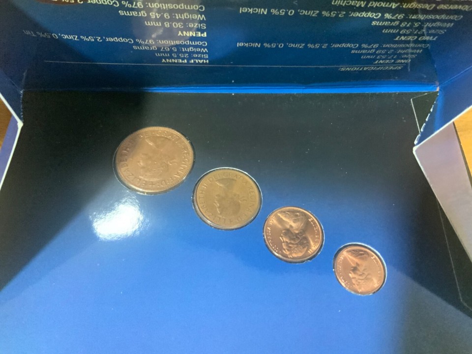 AUSTRALIAN 1966 PENCE TO CENTS PACK PREDECIMAL TO DECIMAL COPPER australian-1966-pence-to-cents-pack-predecimal-to-decimal-copper