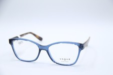 NEW VOGUE VO 2998 2762 BLUE HAVANA CLEAR AUTHENTIC FRAMES EYEGLASSES 54-16