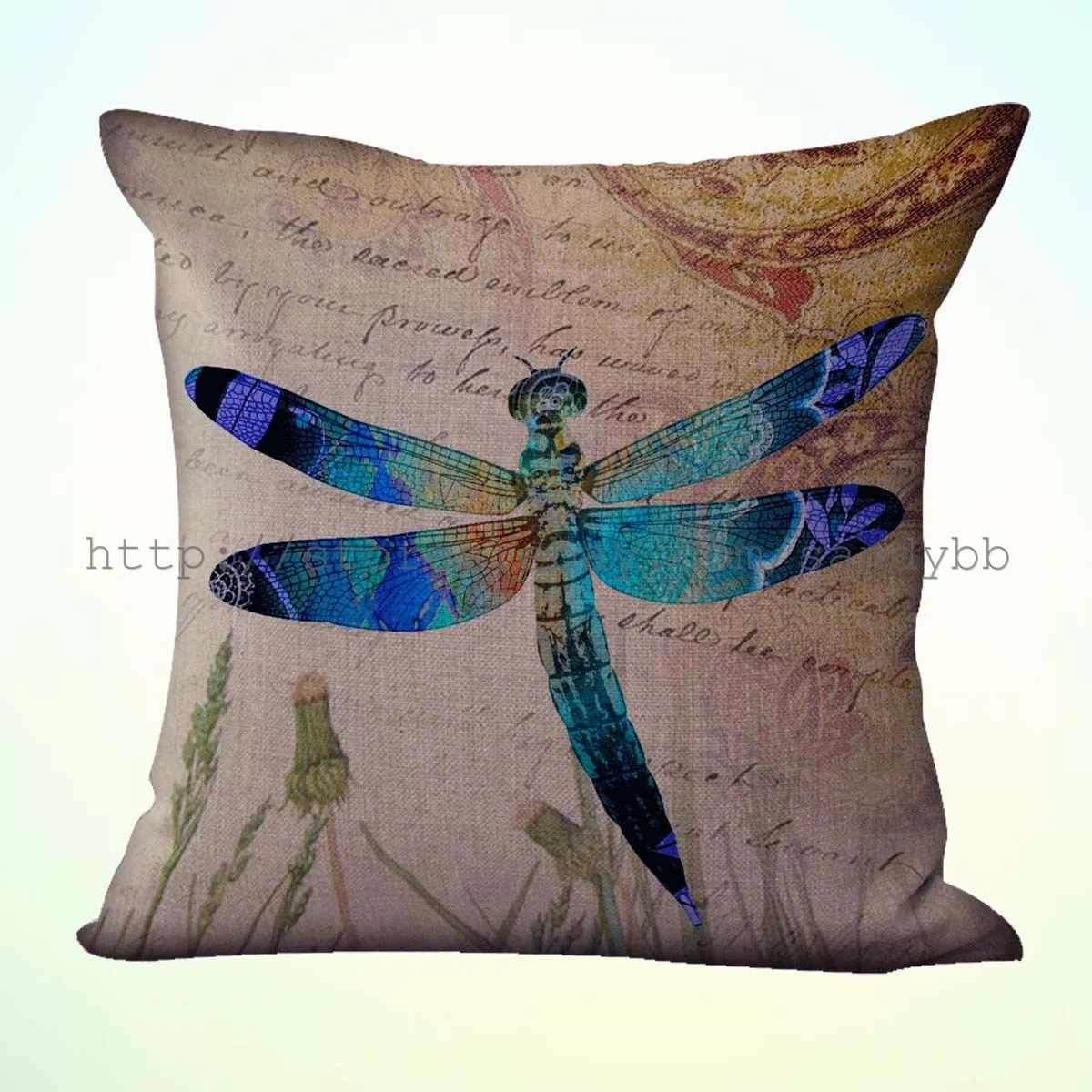 Dragonfly cushion hot sale