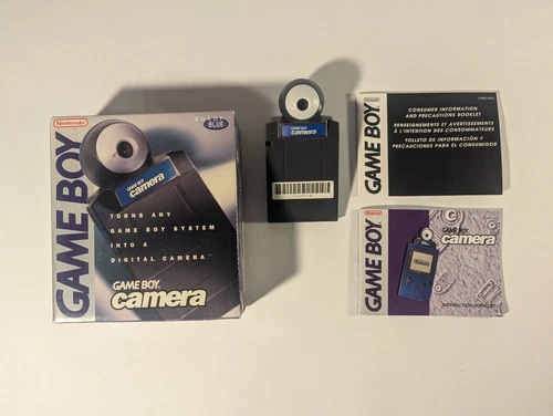 Game Boy Camera (Nintendo Game Boy) BLUE! TESTED WORKING CONDITION!!!