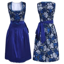 Elegant Bavarian Dirndl Dress – Custom Fit, Luxe Lace, Authentic Alpine Charm