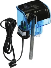 Penn-Plax  20 Power Filter – Mini Hang-On Filter with Quad Filtration – Great fo