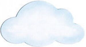 Quickutz   RS-0025  "Cloud" No Packaging  Retired/Disc/Custom Die NEW 