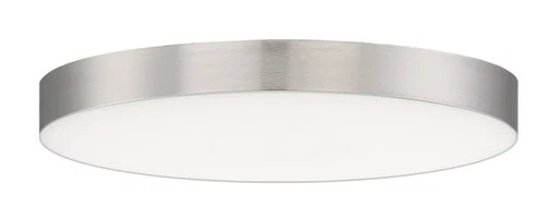 Maxim 57662WT Nickel 7"W Integrated Led Flush Mount Ceiling Fixture - Picture 1 of 2