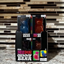 Viral Needoh Gummy Bear - Assorted Colors Purple, Pink, Blue, Orange